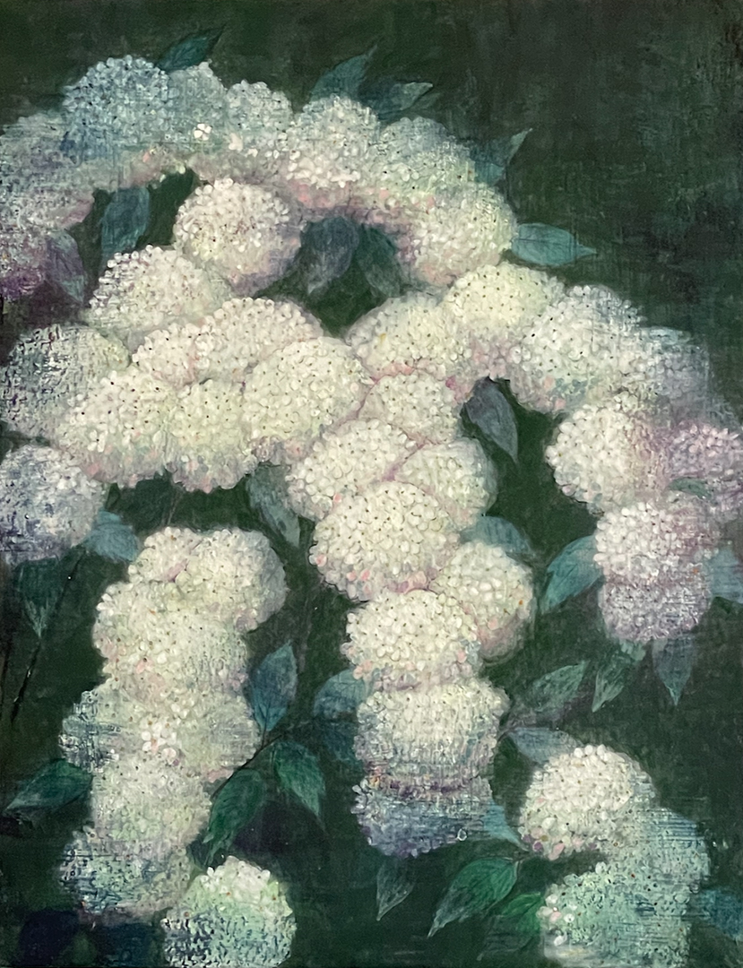 『小手毬』伊地知 恵 F6