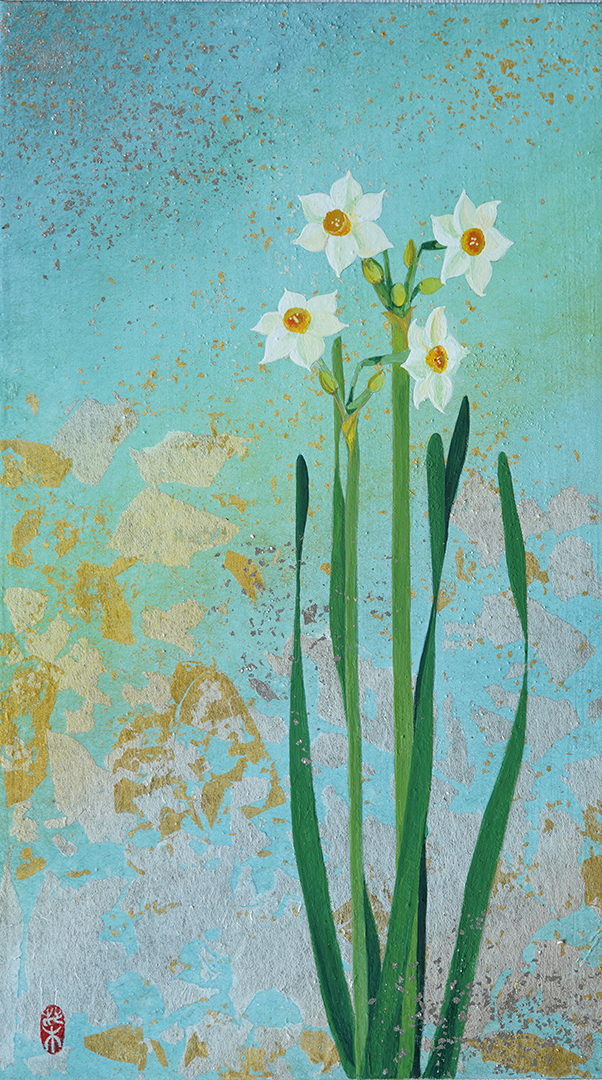 『冬晴れに咲く』菜庵 M4